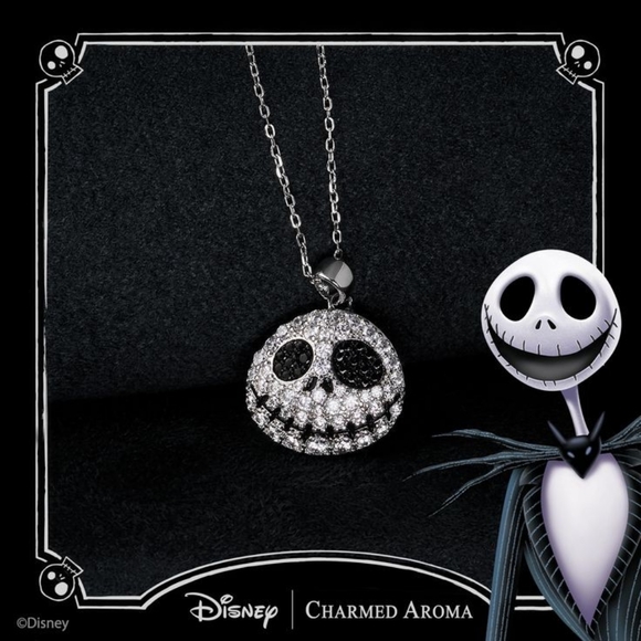 Nightmare Before Christmas 925 Sterling Silver Necklace,  Charmed Aroma - Picture 4 of 7